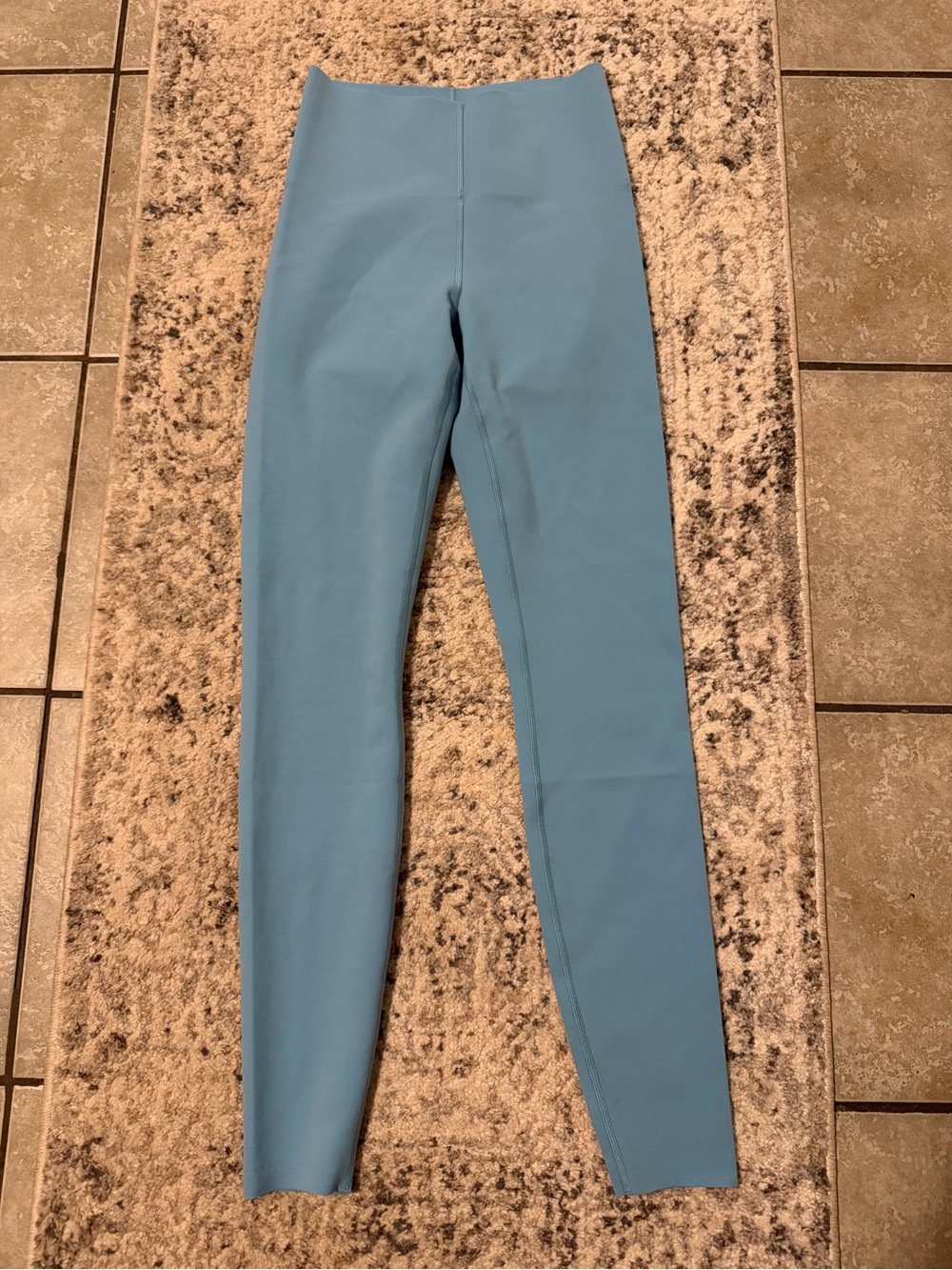 lululemon athletica high-waist sky blue leggings